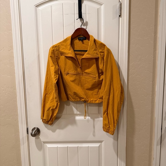 Love Tree Golden Yellow Utility Jacket - Picture 1 of 10